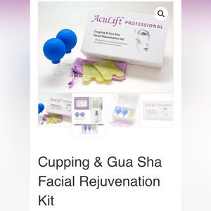 Facial Cupping & Gua Sha Kit - Spa at Home!!